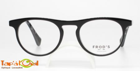 Frod's lunetterie FR0617 coloris 010 - Monture acétate de fabrication française